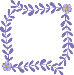 Flower Vintage Frame