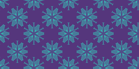 cute snowflake flower seamless pattern design, cute snowflake, cute flower, cute seamless texture