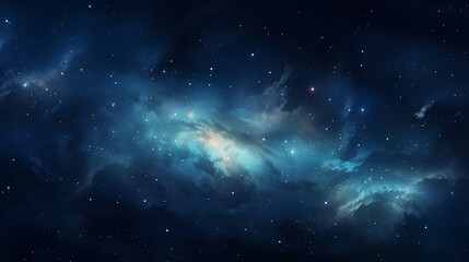 Nebula night dream background