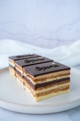 Opera cake Bakery desserts sweet 
