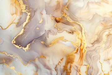 Elegant marble texture with gold accents