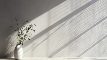 Simple white wall background