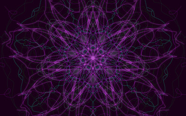 abstract background with stars
