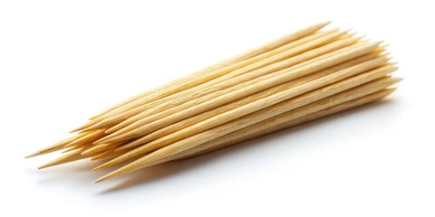 A wooden or plastic tool used to remove food particles from teeth after meals, keeping oral hygiene clean and fresh.