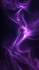 Fototapeta premium Abstract purple background with swirling lines