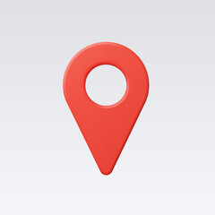 3d Realistic Location map pin gps pointer markers vector illustration