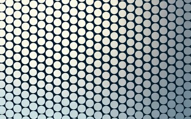 White circles pattern. Abstract background with white circles on a dark blue background.  Modern, geometric, and minimalist design.