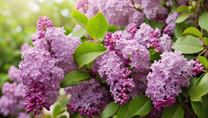 Obraz premium Gorgeous Lilac Bush