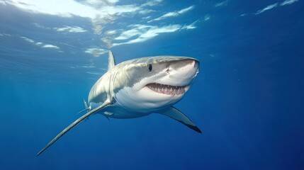 Great White Shark Underwater