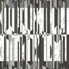 Beautiful patchwork pattern. Mixed of white, grey and dark grey marbles.