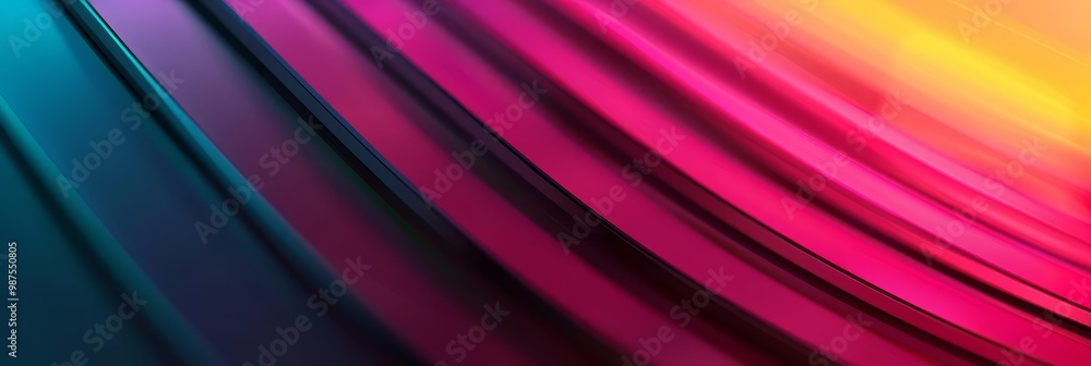 Poster abstract background with vibrant colors and diagonal lines