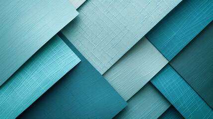 Obraz premium Soft gradient in shades of blue and green – gentle blending of colors, fresh and clean look, ideal for modern corporate settings.