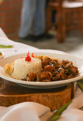 Prato de arroz 