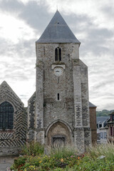 Clocher de l'église Saint-Martin de Saint-Valéry-sur-Somme - Somme - France