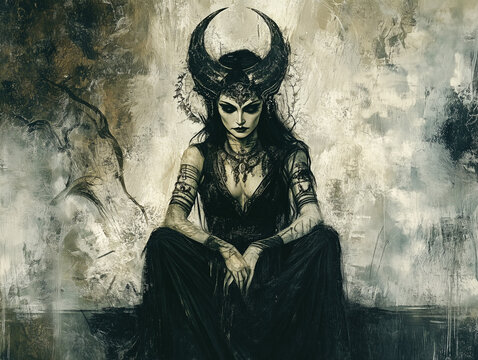 Hecate occult goddess spiritual witchcraft grim dark fantasy