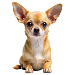 Obraz premium Chihuahua on transparent background.