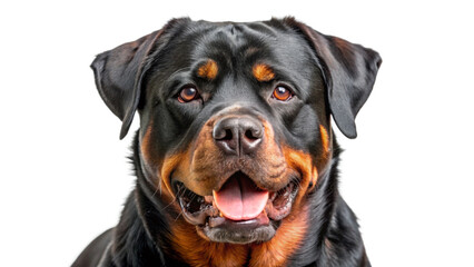Obraz premium Rottweiler on transparent background.