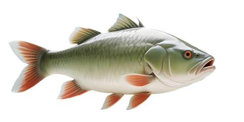 Fototapeta premium goldfish isolated on white