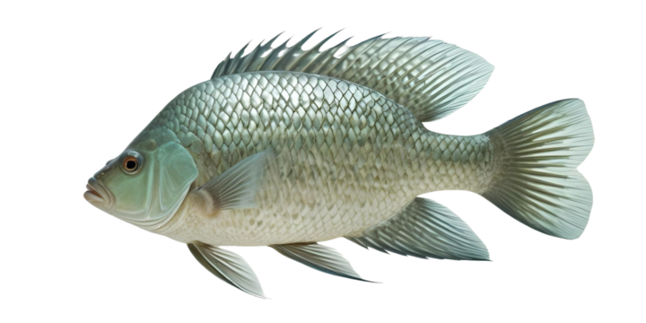 fish on a white background