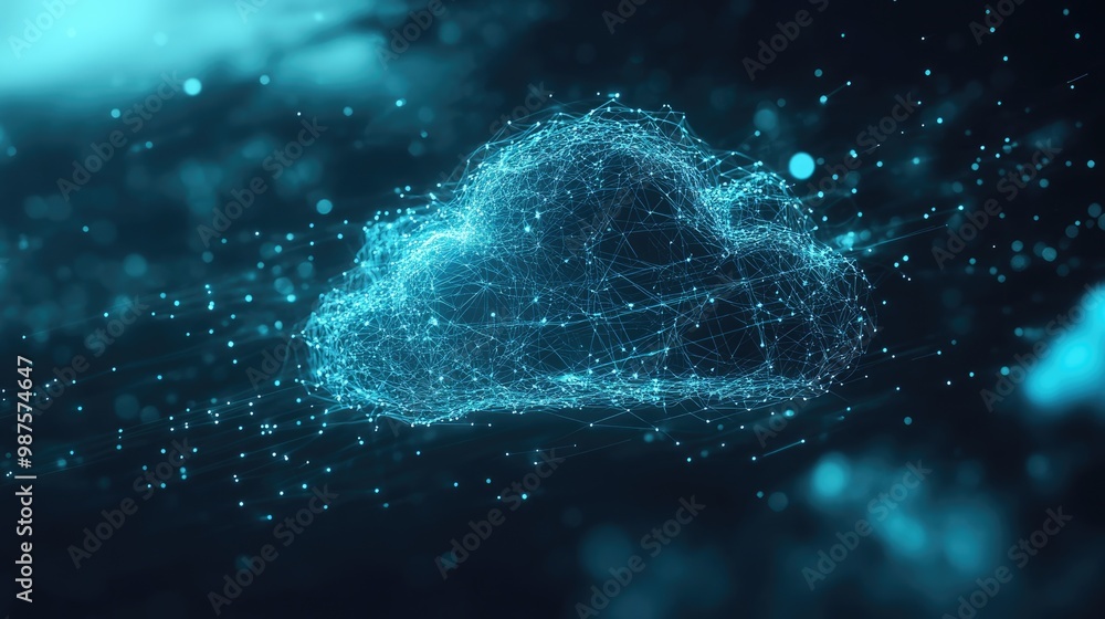 Poster virtual network interface for cyberspace business communication