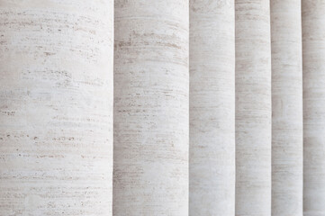 Marble colonnade itlian basilica