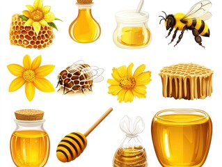 honey and bees