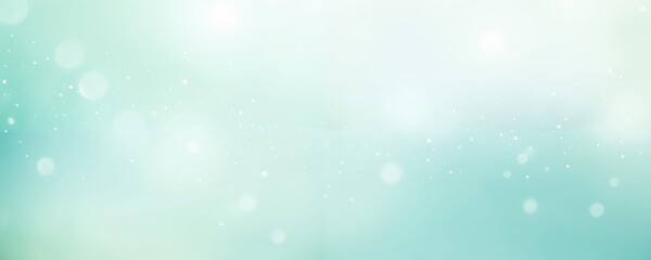 This image features a serene, light blue gradient with scattered white snowflakes, creating a tranquil and tranquil atmosphere