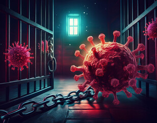 prisoner virus trying to escape