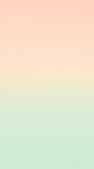 Fototapeta premium Soft gradient background showcasing shades of peach and mint, perfect for creative projects and calming designs.