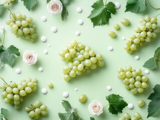 grapes on a vine