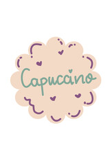 Beverage stamps stickers icons line illustration painting drawing line colorful