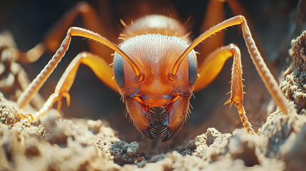 Macro Photography: Red Ant Close Up -  Ants, Macro Photography, Insect, Nature, Close Up, Wildlife, Photography, Ant Colony, Bug, Animal,