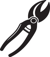garden secateurs Silhouette 