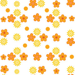 Floral Harmony: Seamless Flower Patterns