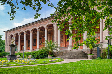 Baden-Baden is a spa town in the Black Forest, southwest of Germany and close to the border with France.