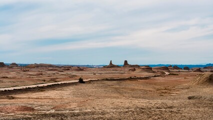 view of the desert in the city