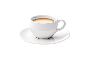 Cup of coffee on transparent background. PNG. Cut out. Coffee related themes. Coffee sale. Coffee purchase. Image for graphic designer. Image for flyers. Image for website.