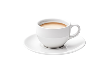 Cup of coffee on transparent background. PNG. Cut out. Coffee related themes. Coffee sale. Coffee purchase. Image for graphic designer. Image for flyers. Image for website.