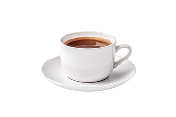 Cup of coffee on transparent background. PNG. Cut out. Coffee related themes. Coffee sale. Coffee purchase. Image for graphic designer. Image for flyers. Image for website.