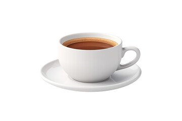 Cup of coffee on transparent background. PNG. Cut out. Coffee related themes. Coffee sale. Coffee purchase. Image for graphic designer. Image for flyers. Image for website.