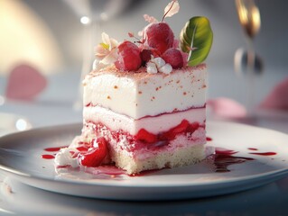 cheesecake with strawberries