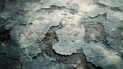 Cracked and Weathered Metal Texture Background