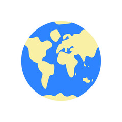 world map globe