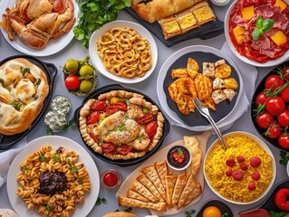 tapas on the table