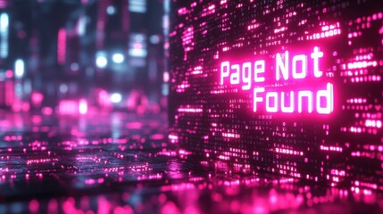 Fototapeta premium Futuristic neon 