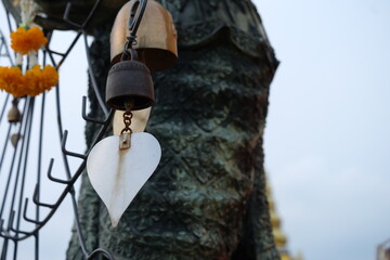 We always hear the chime when the wind blows