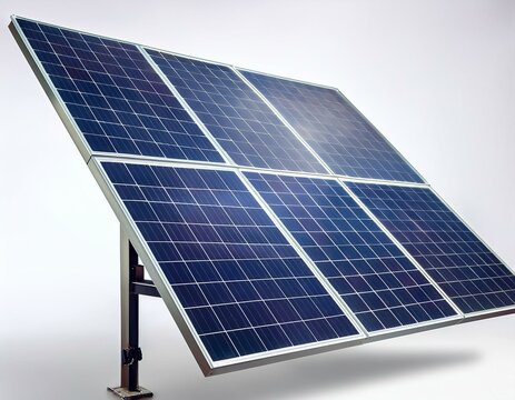Freigestelltes Solarzellenmodul &ndash; Ideal f&uuml;r erneuerbare Energieprojekte und nachhaltige Technologie