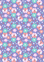 pattern with flowers