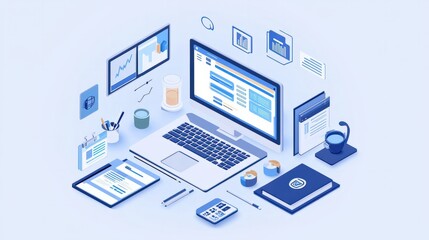 A set of online courses displayed on a learning platform, showcasing various subjects, from programming to language learning, with easy access and progress tracking