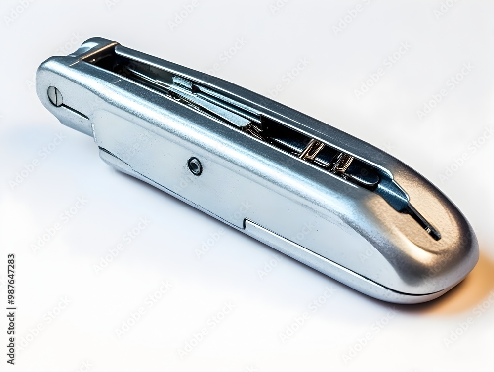 Poster sleek metal staple remover a practical desktop tool for efficient workspace organization